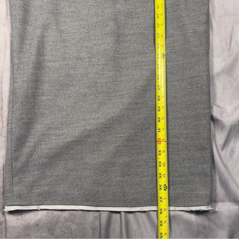 Blaque Label Small Grey Cap Sleeve Shift Dress with Pockets Heathered - Picture 8 of 11